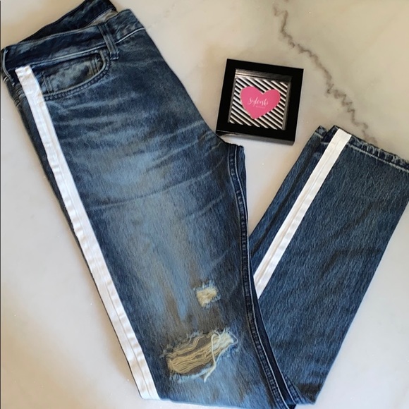 🔥 PacSun Skinny Side Stripe Medium Jeans NWT - Picture 5 of 6
